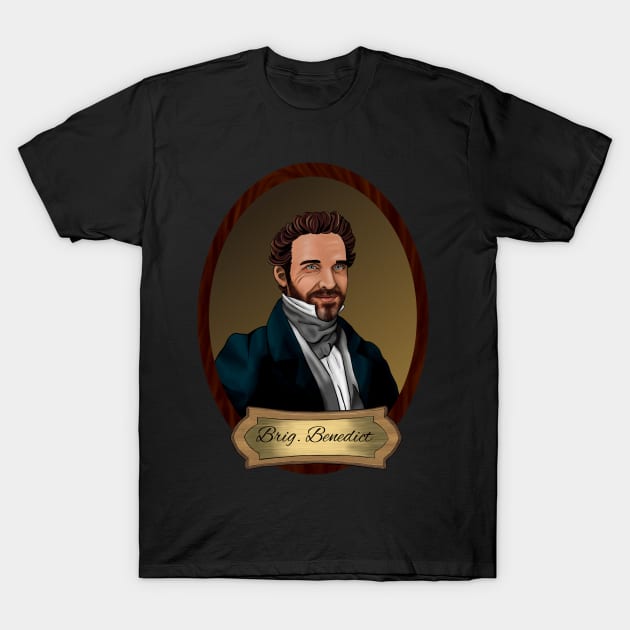 Brig. Benedict T-Shirt by Wegotdick